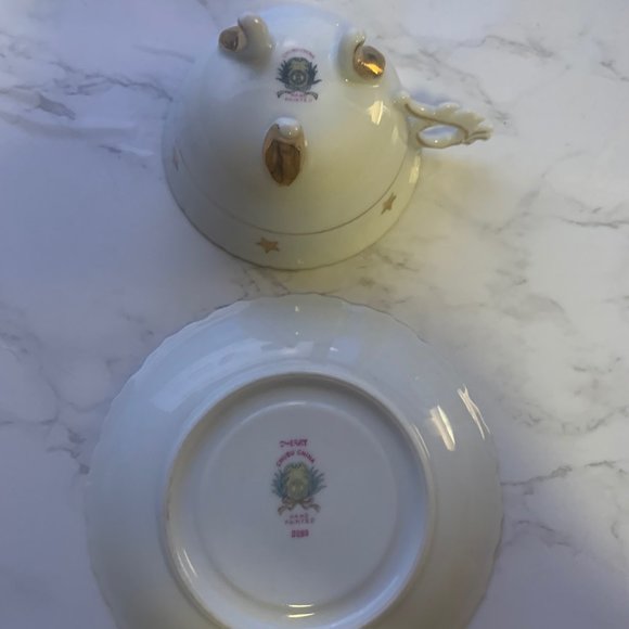 Rare Chubu China "Cherry" Vintage American Legion Tea Cup and Saucer - Picture 8 of 8